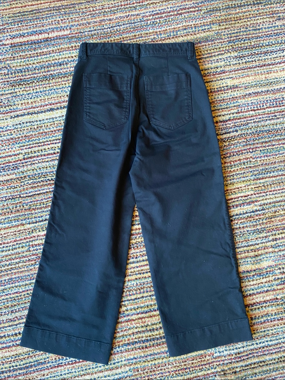 GAP Black Wide Leg Crop - Picture 5 of 9